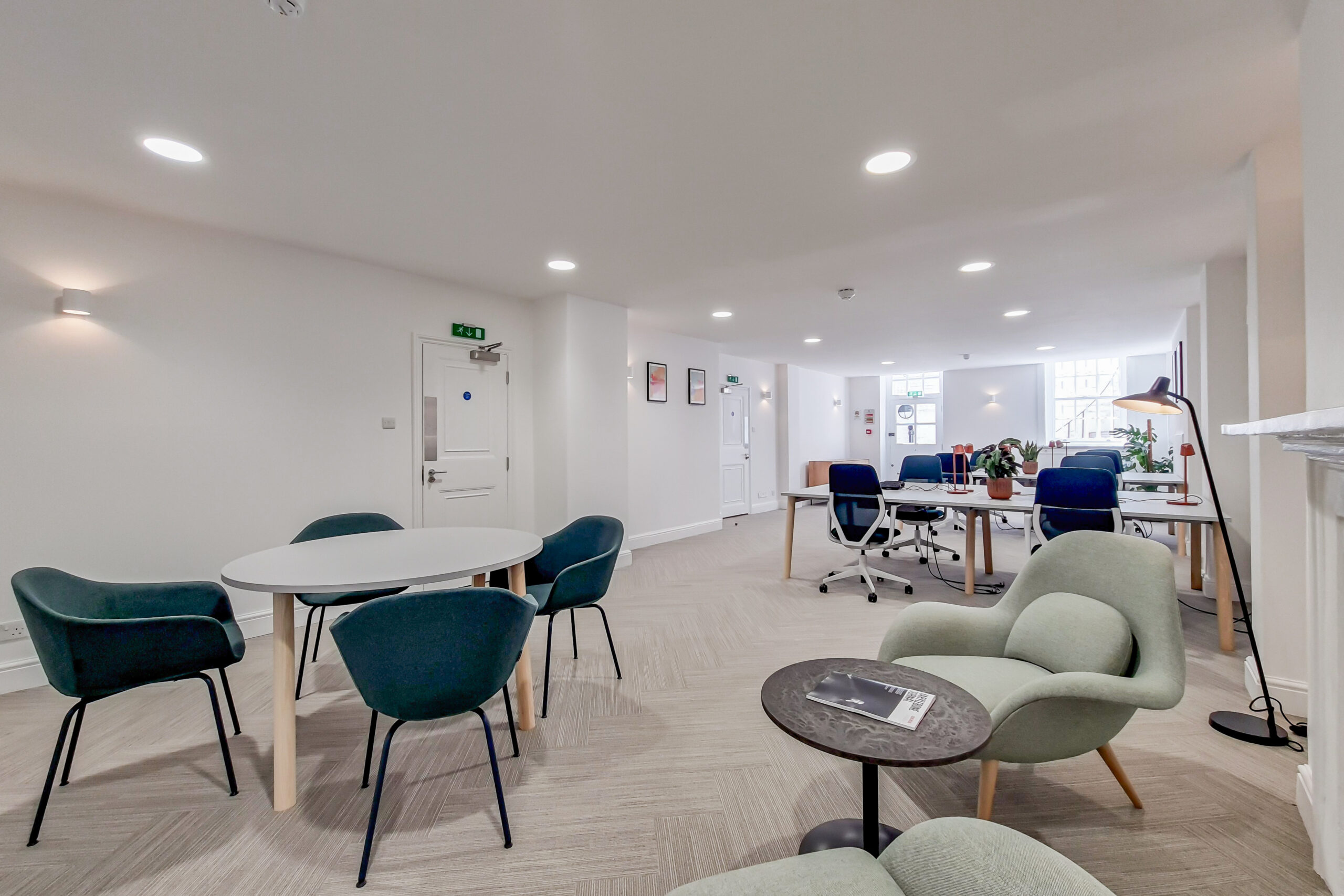 Thoughtfully designed workspace tailored to modern ways of working.