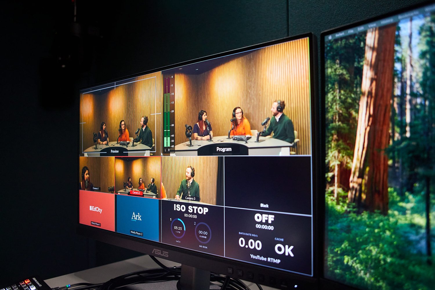 EdCity Podcast Studio - Editing Suite