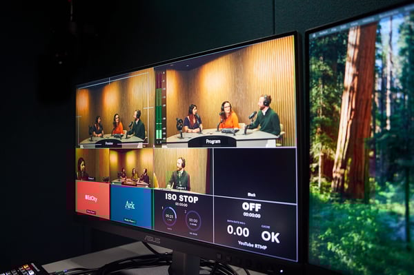 EdCity Podcast Studio - Editing Suite