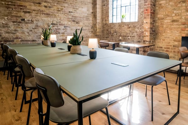 Contemporary, modern furnishings and fittings compliment the preserved bones of the space.