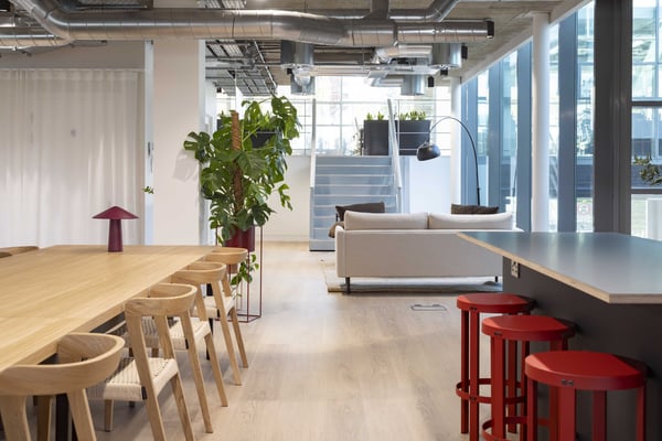 Floor-to-ceiling glazing brings in abundant natural light, while thoughtfully planned layouts make the space work effortlessly.