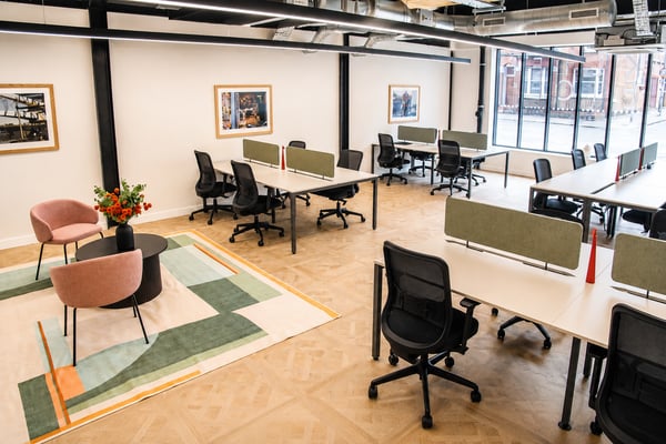 Bright, open floorplates - available now on flexible terms.