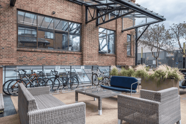 Secure Bicycle Storage at Power Road Studios