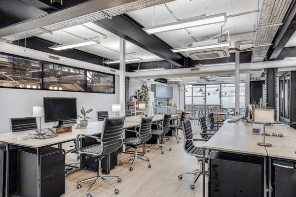 A fully-fitted and fully flexible private office at Power Road
