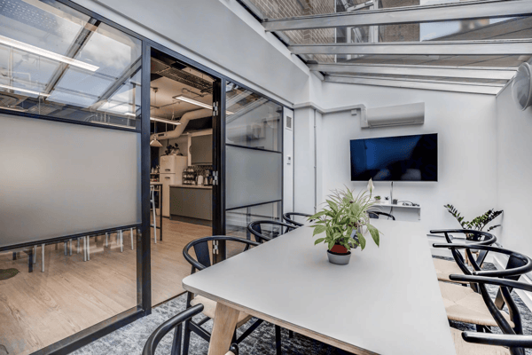 The Atrium Meeting Room at Power Road Studios.
