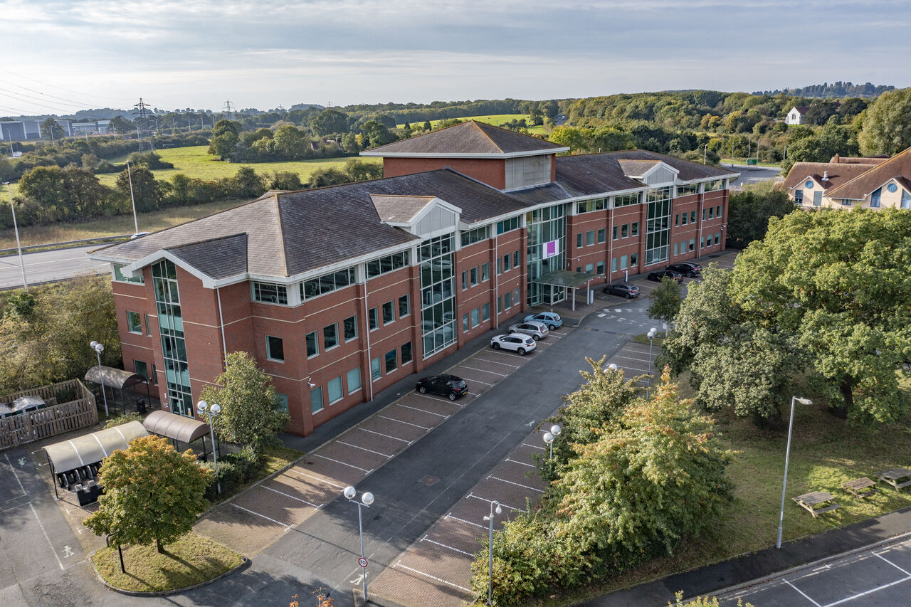 View of the exterior at Oak House Worcester