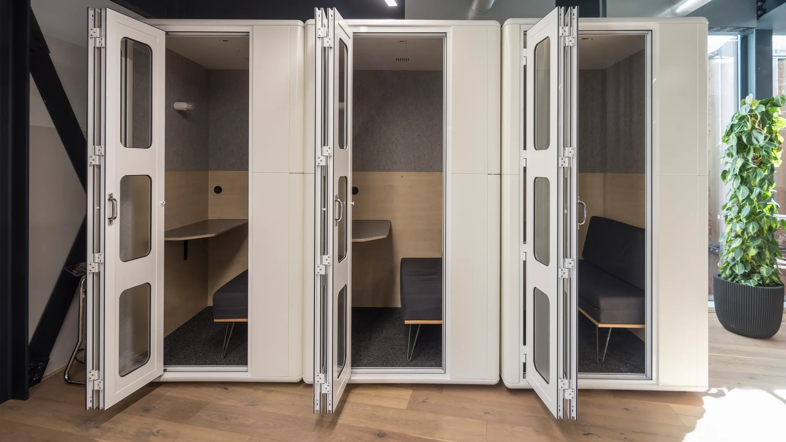 First Floor Phone Booths